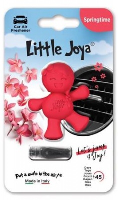 Autóillatosító, szellőzőrácsra, LITTLE JOE "JOYA Springtime", piros
